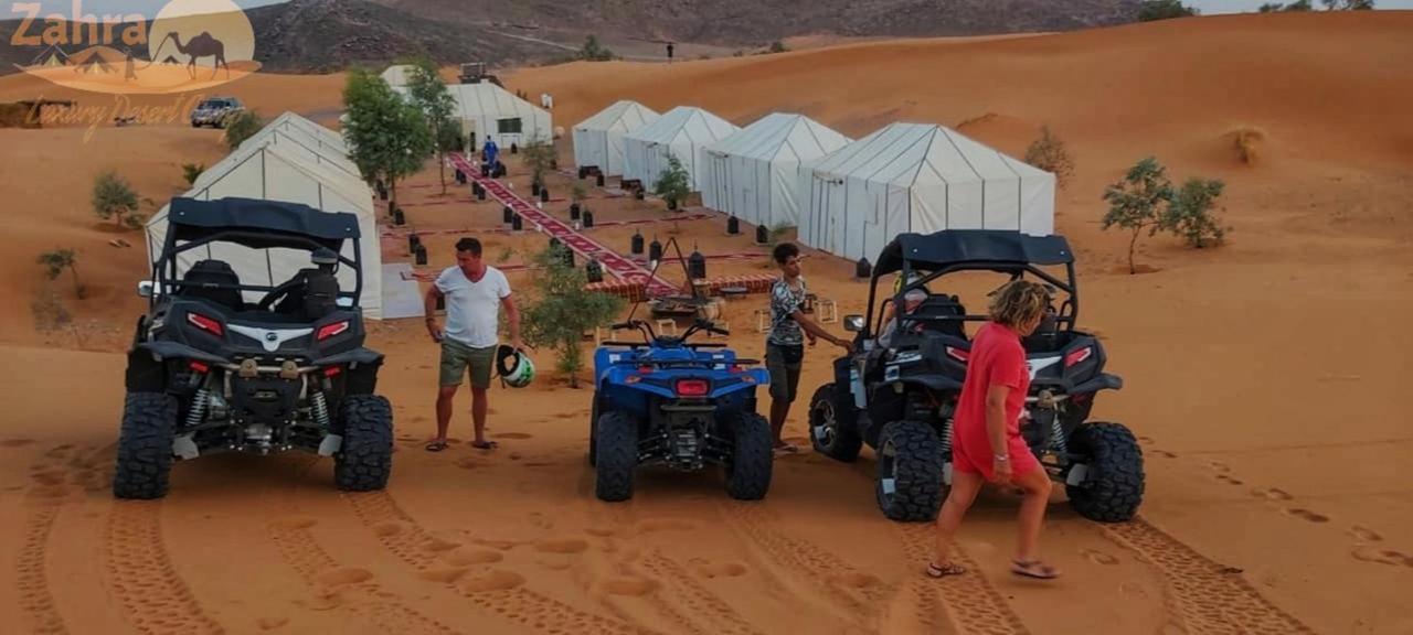 Zahra Luxury Desert Camp Hotel Merzouga Bagian luar foto