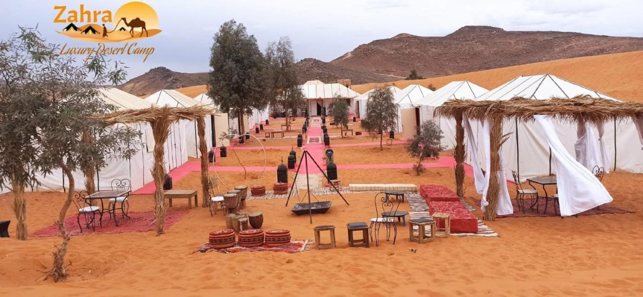 Zahra Luxury Desert Camp Hotel Merzouga Bagian luar foto